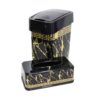 ست سطل زباله پلاستیکی و جعبه دستمال کاغذی – طرح ماربل
