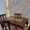 رومیزی طرح اکلیلی شیک از جنس چرم مصنوعی