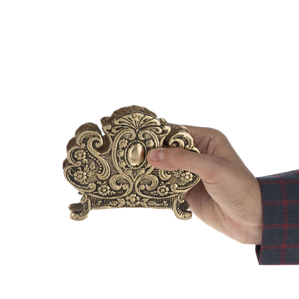 جا دستمال کاغذی برنجی – کاربردی و شیک