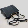 کیف دستی زنانه چرم مشکی Bauletto با ظرفیت بالا