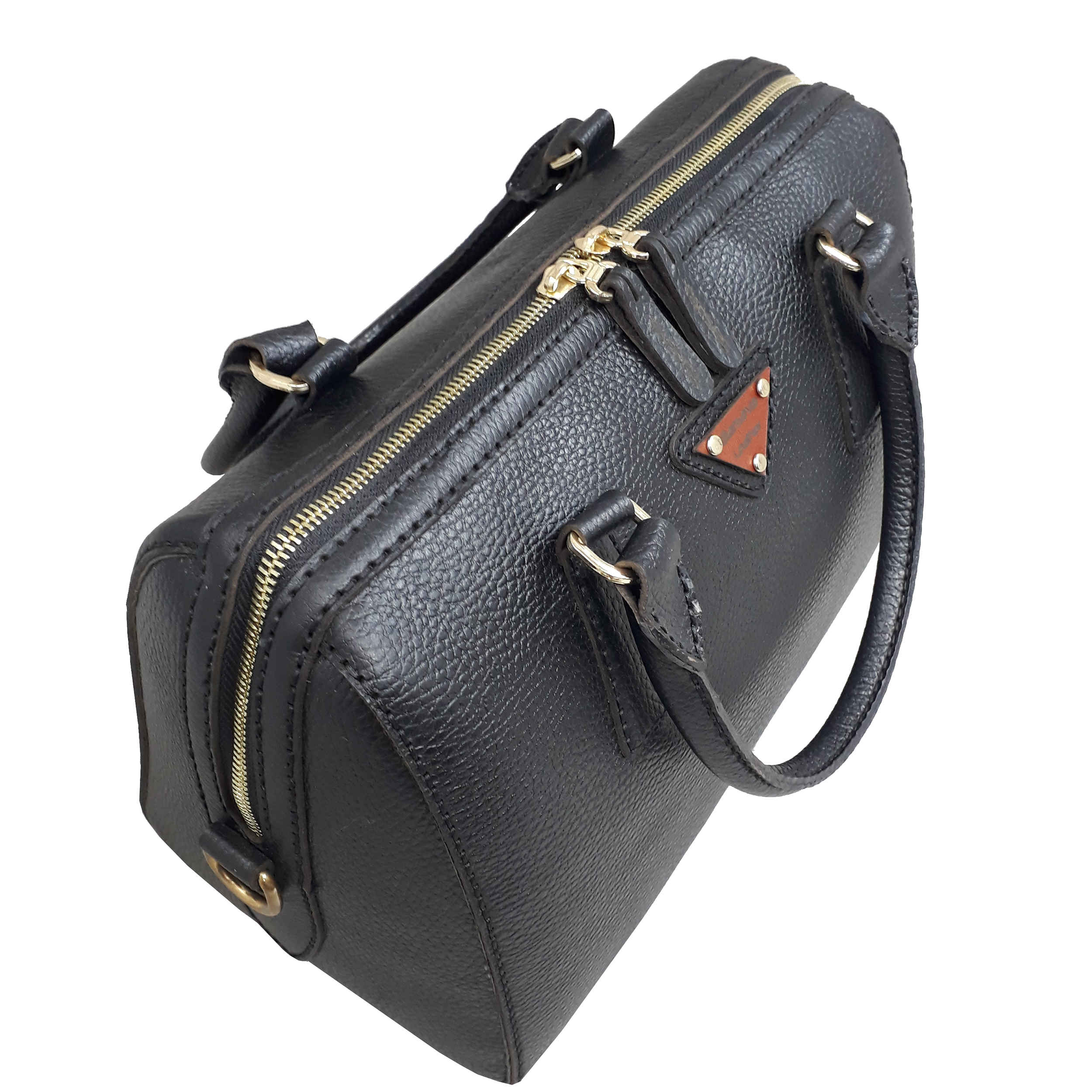 کیف دستی چرم Bauletto با دسته بالا و ظرفیت زیاد