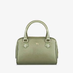 کیف دستی زنانه Bauletto از چرم اصل با دسته‌ی بالا