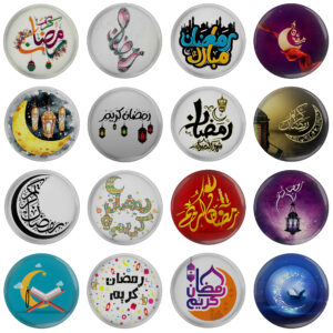 ست دکمه سنجاقی اسلامی – جشن رمضان (16 عدد)