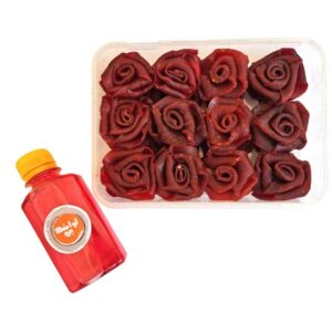 لواشک میوه سنتی ترش و خوشمزه ایرانی – بدون شربت، ۴۰۰ گرم (۲ عدد)