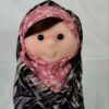 عروسک پارچه‌ای حجاب فاطمه مسلمان - هدیه‌ای عالی برای اسلام | دست‌ساز و جذاب