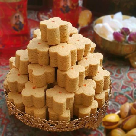 شیرینی نخودچی – شیرینی نخودچی 500 گرمی (3 برابر)