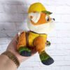 اسباب‌بازی مخملی Rubble اصلی - عروسک پشمالوی شخصیت PAW Patrol