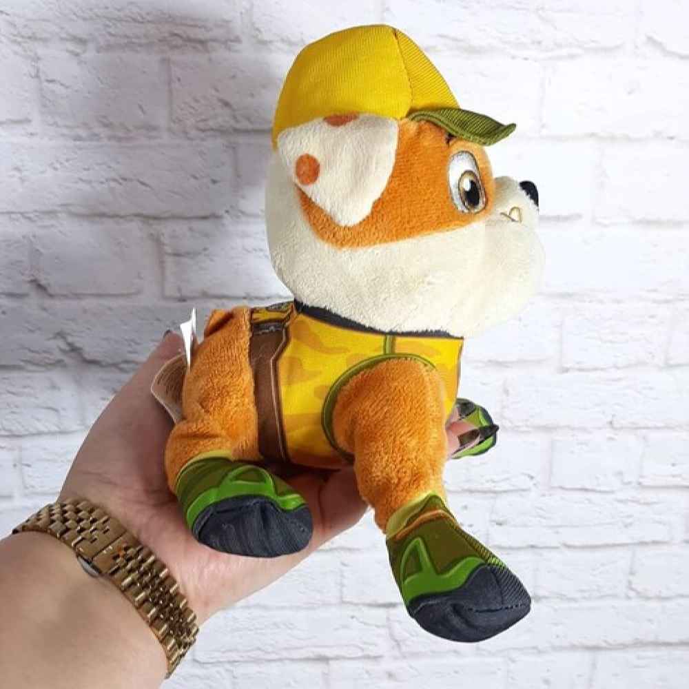 اسباببازی مخملی Rubble اصلی – عروسک پشمالوی شخصیت PAW Patrol