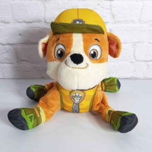 اسباب‌بازی مخملی Rubble اصلی – عروسک پشمالوی شخصیت PAW Patrol