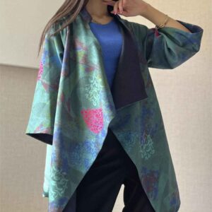 پارچه کرپ دو رو مانتو ایرانی زنانه