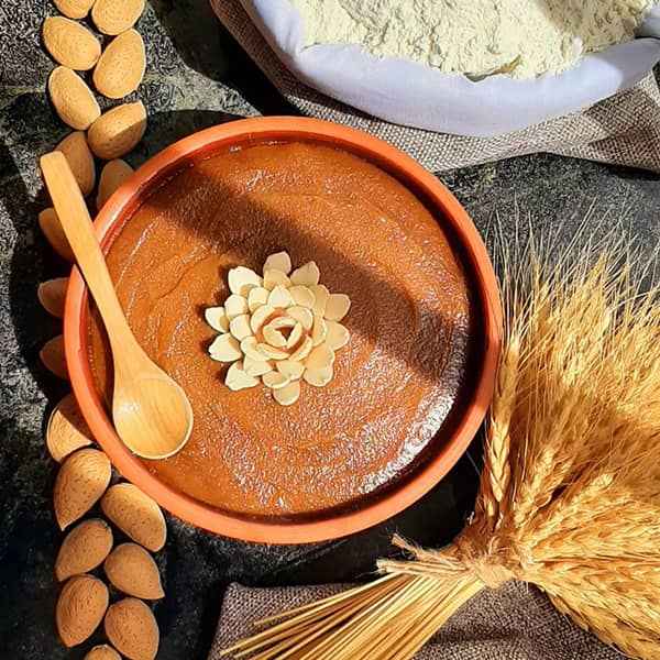 سمنو – خمیر جوانه گندم خوشمزه و خامه‌ای (400 گرم)