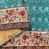 رومیزی ترمه یزد طرح گلدار لوکس 5 عددی