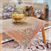 رومیزی ترمه یزد طرح گلدار لوکس 5 عددی