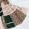 شال طرح‌دار زنانه طرح هنری و سبک گوچی GG ژاکارد