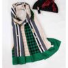 شال طرح‌دار زنانه طرح هنری و سبک Houndstooth