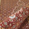 فرش دستباف بیرجند طرح ریزماهی - ابریشم و پشم قرمز