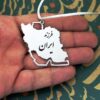 آویز آینه بغل ماشین ایرانی - طرح نقشه ایران