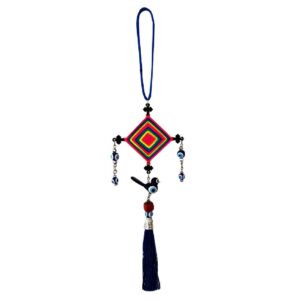 آینه بغل ماشین طرح چشم بد (Evil Eye) طرح سنتی آویز
