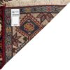 فرش گبه دست‌باف هندسی اصیل - رنگ قرمز، پشم طبیعی