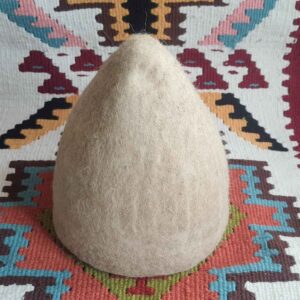 کلاه درویشی ایرانی ۱۰۰٪ پشمی – سبک صوفیانه