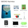 پیانوی انگشتی ۱۷ کلاویه Gecko Kalimba مدل K17MC-BL آبی