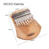 پیانوی انگشت شست ۱۷ کلاویه ای Gecko Kalimba مدل Note 17