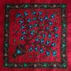 رومیزی ظریف پته کرمان طرح درخت زندگی