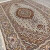 فرش دستباف تبریز طرح ریزماهی (هراتی) - پشم کرم