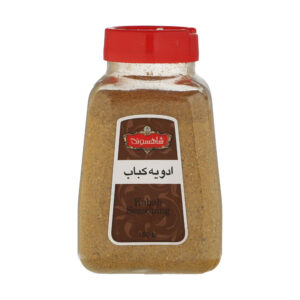 مخلوط چاشنی ایرانی برای کباب به همراه بسته شیکر – ۱۰۰ گرم (بسته ۳ عددی)