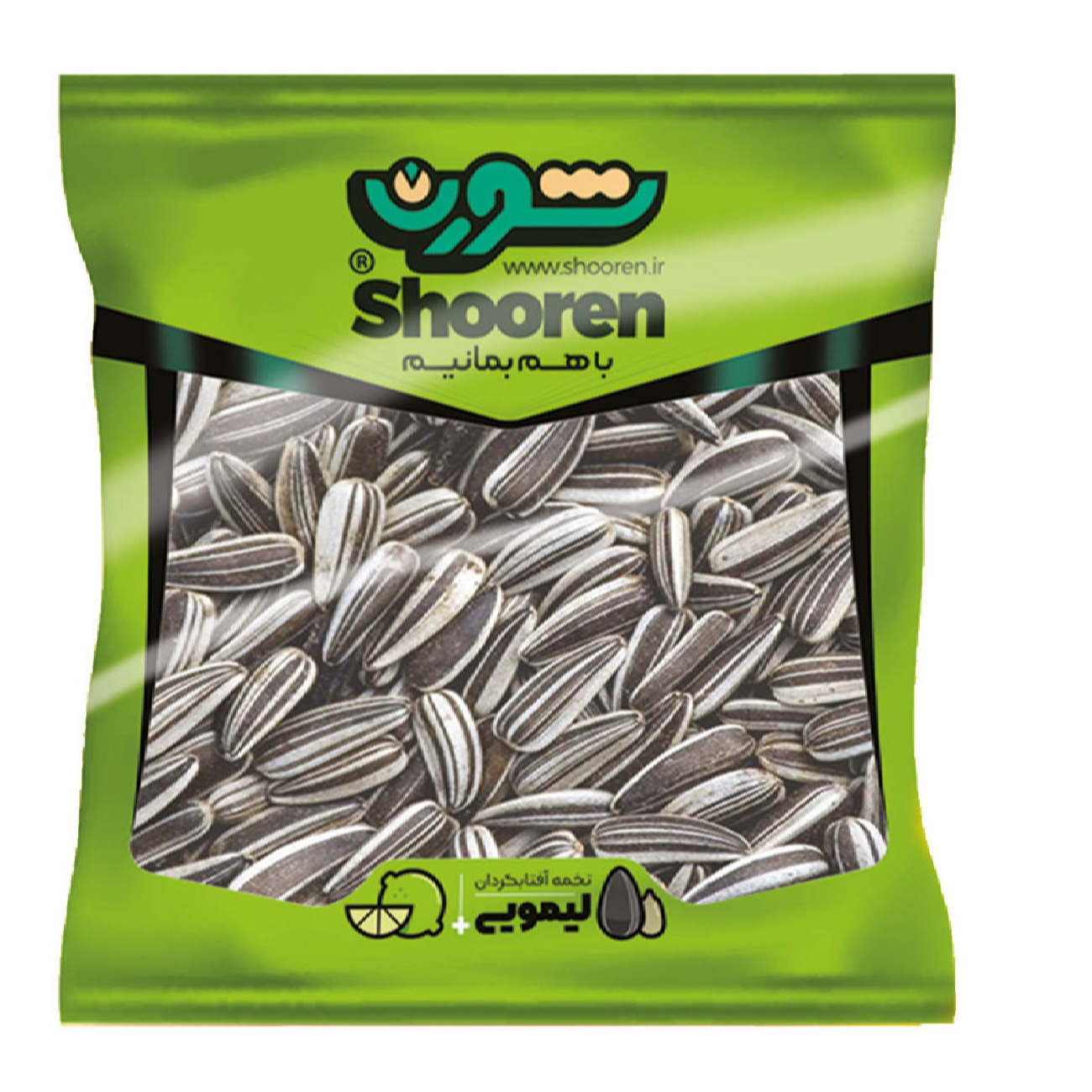 اسنک تخمه آفتابگردان با طعم لیموی شور – 520 گرم (2×260 گرم)