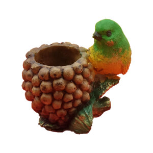جای خلال دندان طرح پرنده سبز از جنس پلی‌استر (۲ عدد)