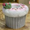جای خلال دندان کاپ کیک توت فرنگی - مناسب برای خانه و رستوران ها