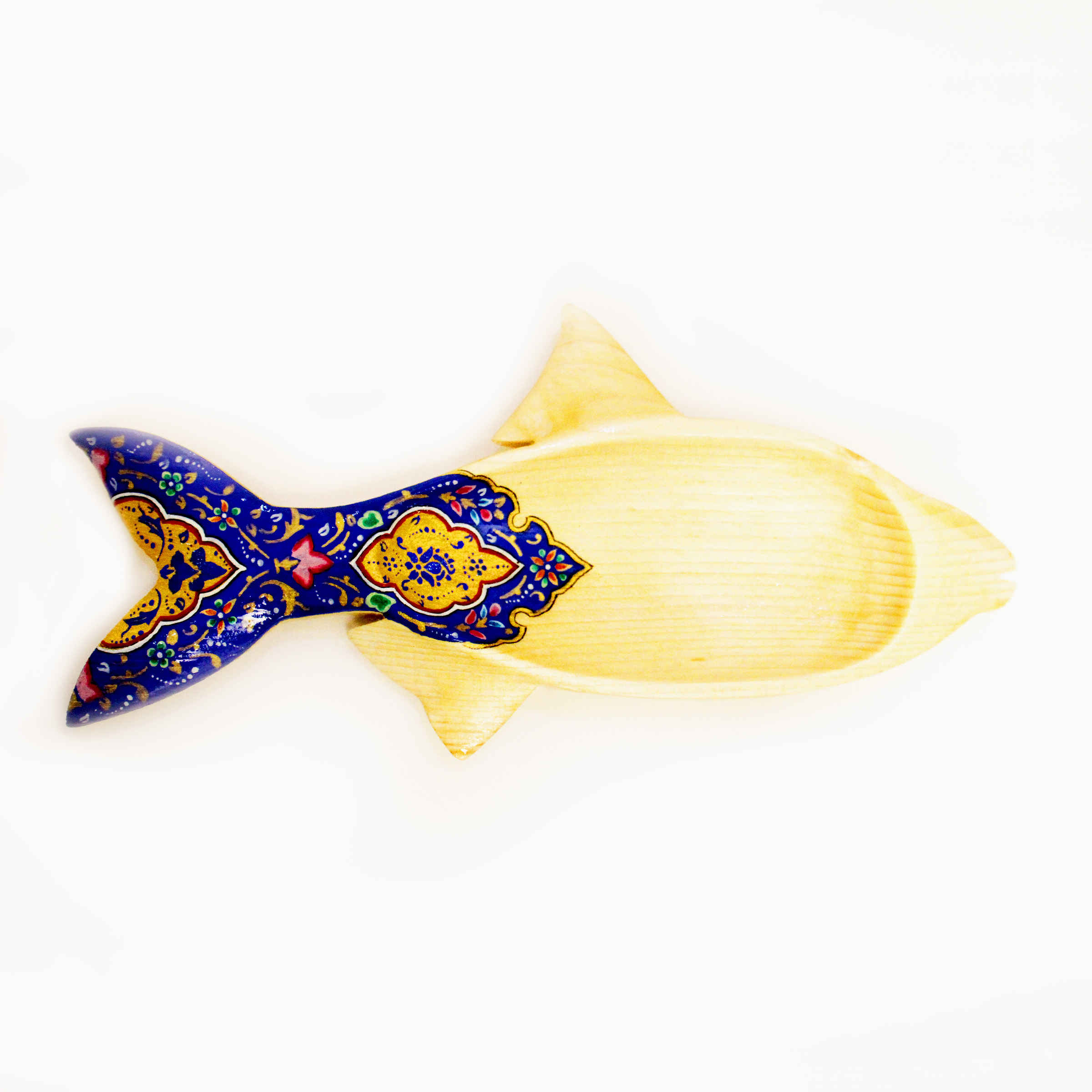 هفت سین چوبی عید نوروز طرح ماهی سنتی