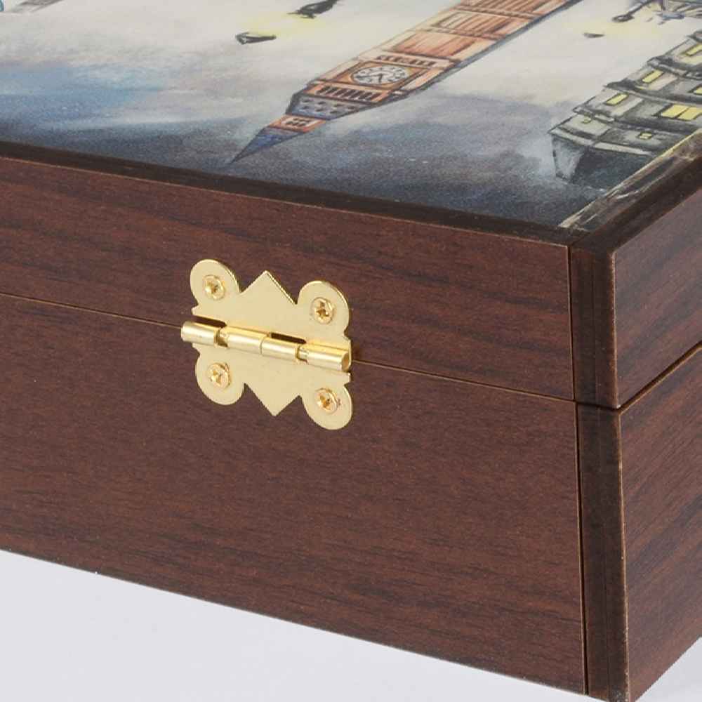 جعبه چای طرح سنتی با چهار محفظه
