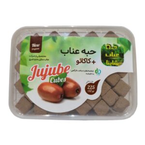 جایگزین قند طبیعی – مکعبهای خرمای قرمز با شکلات ۷۵۰ گرم