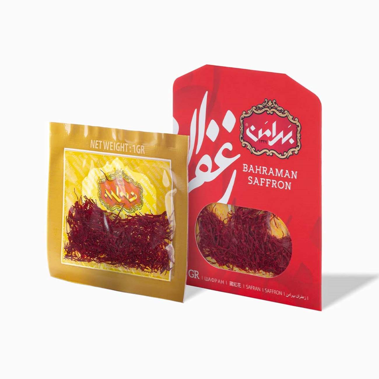 زعفران سرگل بهرامان – زعفران اصیل ایرانی – ۱ گرمی