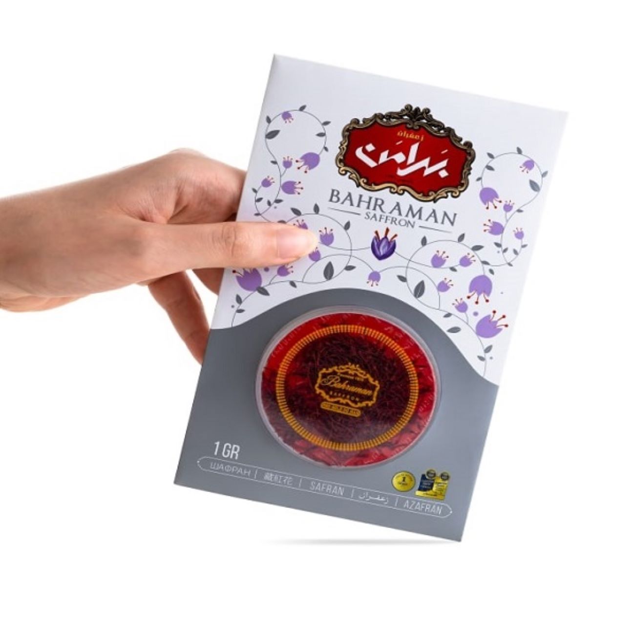 زعفران سرگل بهرامان – زعفران اصیل ایرانی – ۱ گرمی