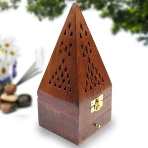 اسفند و بخورسوز چوبی – هرمی