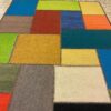 گلیم ایرانی دستباف هندسی، بافته شده با مهارت پشمی