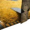 فرش گبه دست‌باف اصیل ایرانی - طرح اردک، رنگ زرد، پشم