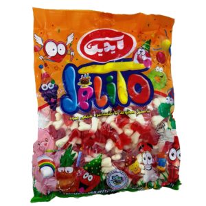 پاستیل حلال – طعم میوه – شکل استخوانی – آیدین (1000 گرم)