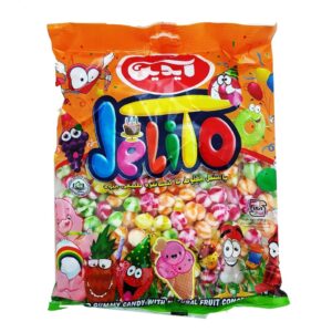 پاستیل حلال – طعم میوه‌های راه راه – آیدین (۱۰۰۰ گرم)