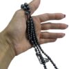 تسبیح هماتیت اسلامی ساخته شده با 101 دانه تسبیح