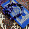 تسبیح عقیق ماداگاسکار اسلامی ساخته شده با ۳۳ دانه تسبیح