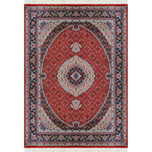 فرش دستباف خوی طرح ریزماهی – پشم قرمز