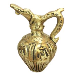 پارچ سفالی تزئینی طرح الله دست ساز
