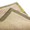 فرش گبه دست‌باف مینیمال اصیل - حاشیه‌دار، رنگ کرم، پشم