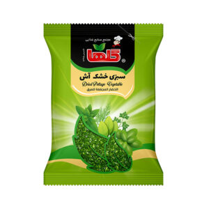 مخلوط سبزیجات خشک ایرانی برای انواع آش، 100 گرم (15 عدد)