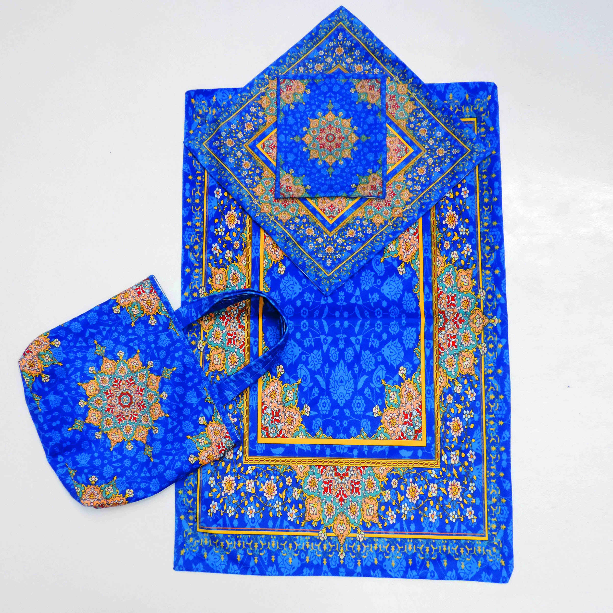 سجاده مخمل نازک طرح سنتی اسلیمی