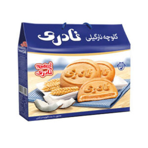 کلوچه نادری با روکش نارگیل – بسته 20 عددی